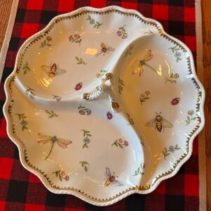 I. Godinger & Co. 3 Section Serving Dish